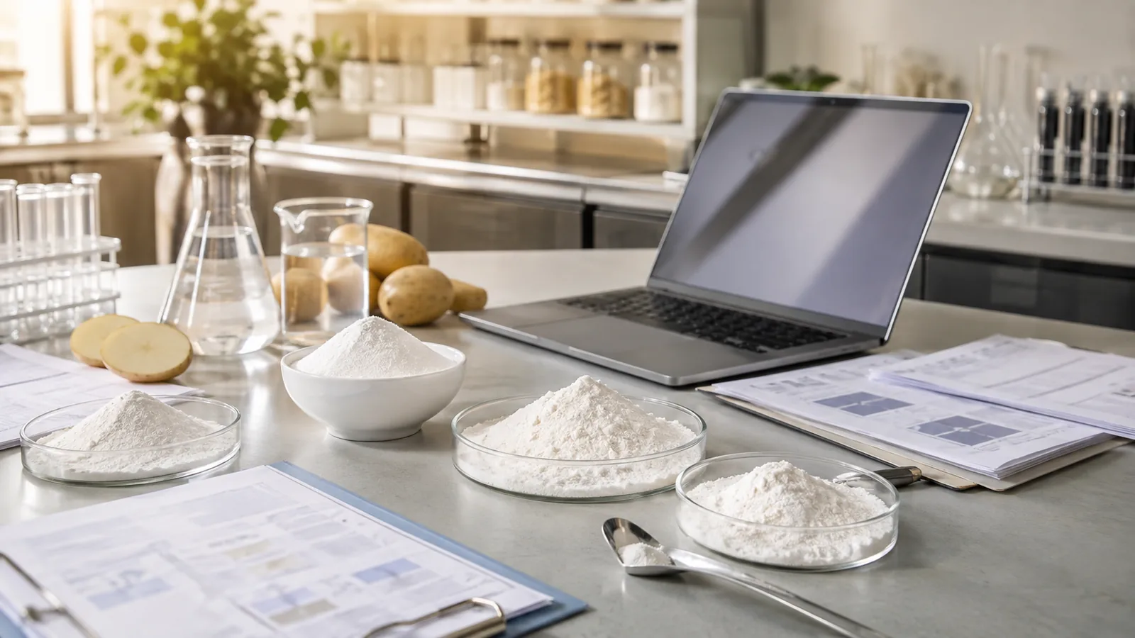 Potato flakes, potato granules and potato starch technical guides for B2B ingredient buyers