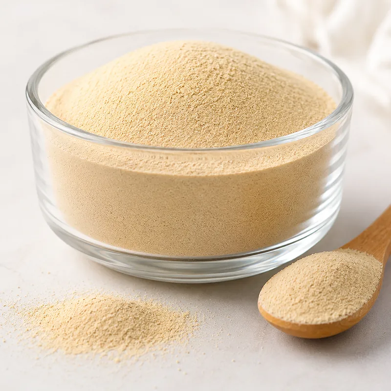 Pregelatinized potato flour hydrating instantly in cold water for dry mixes