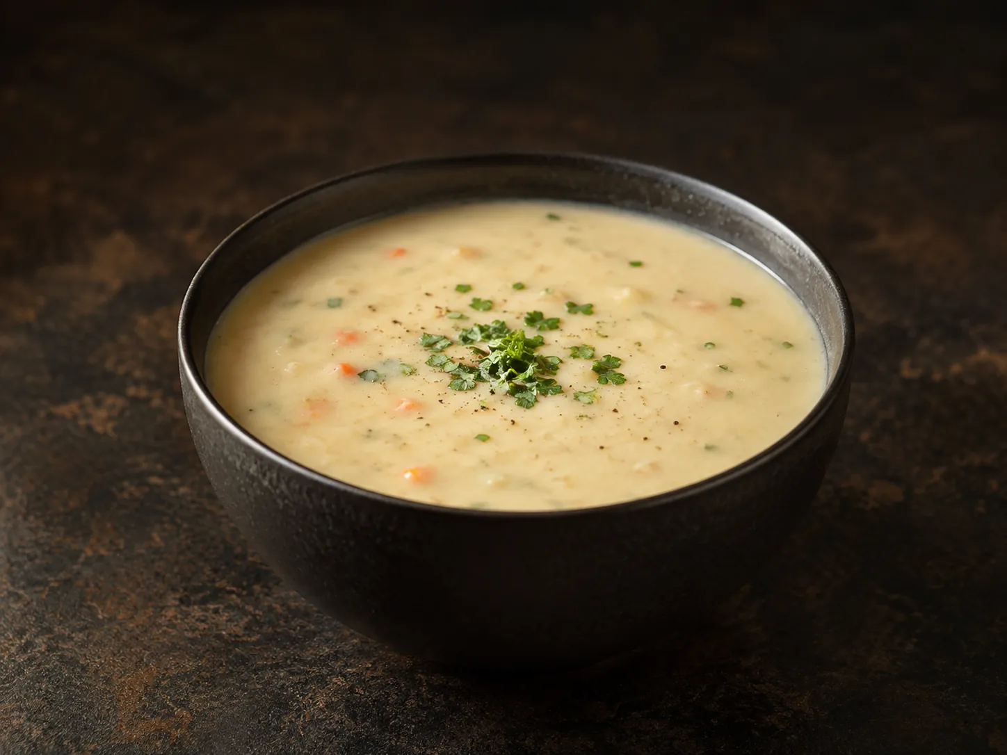 Potato starch for soups and sauces - kettle cooking line